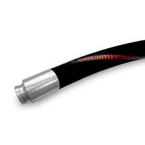 transfer hose / for pumps / SBR / steel