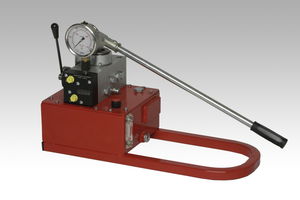 oil pump / hand / industrial / two-stage