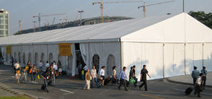 event organization tent 1