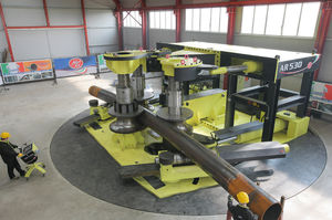 3-roller plate bending machine 1