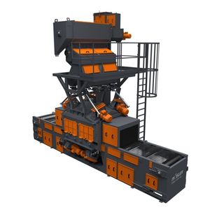 wire mesh shot blasting machine