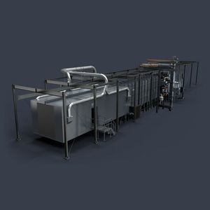 turbine shot blasting machine
