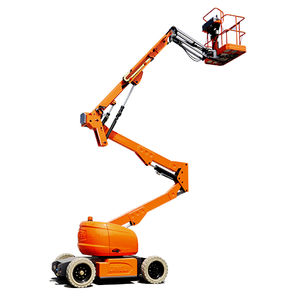 self-propelled articulated boom lift / battery-powered