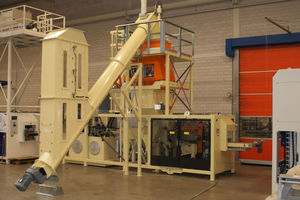 horizontal baling press