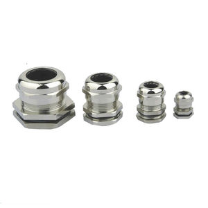 metal cable gland / IP68 / threaded