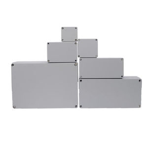 project 14"x12"x6"  IP68 junction pull box with aluminum plate 