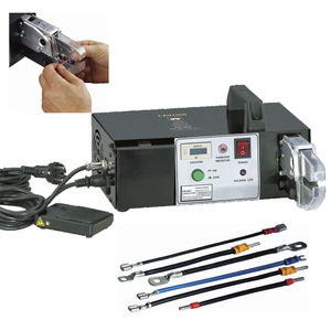 electric crimping tool / for cable lugs / with interchangeable dies