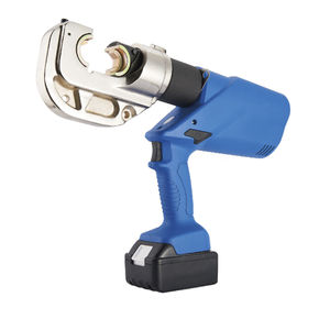electric crimping tool / for cable lugs / battery-operated