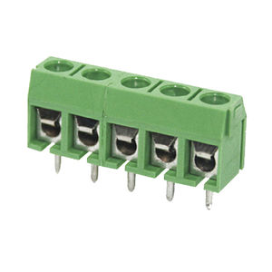 screw connection terminal block / for printed circuit boards / bipolar / tripolar
