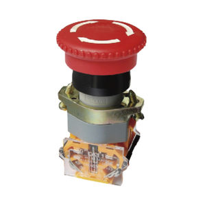 emergency stop push-button / touch / nickel alloy contact / with silver contacts