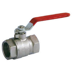 2-piece valve / ball / lever / for water