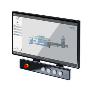 HMI with touch screen