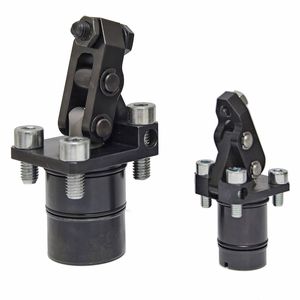 double-acting hydraulic hinge clamp