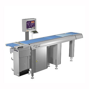 automatic weighing-labeling machine