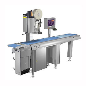 automatic weighing-labeling machine