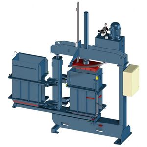 textile baling press