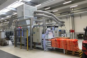 channel baling press