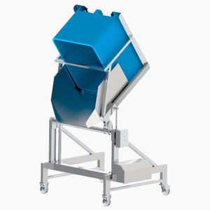 hydraulic tipping station