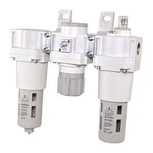 23F to 140F New Mindman FRL Air Filter Regulator Lubricator Mact500-25A  1"NPT 