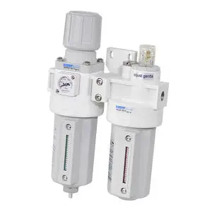 23F to 140F New Mindman FRL Air Filter Regulator Lubricator Mact500-25A  1"NPT 