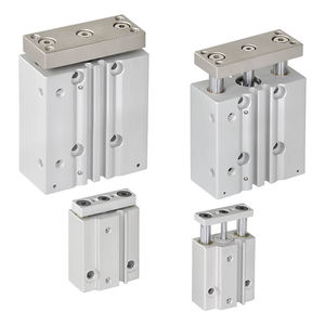 linear actuator / pneumatic / guided