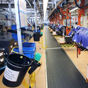 industrial vehicle conveyor system