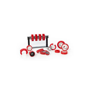 wheel with solid tire