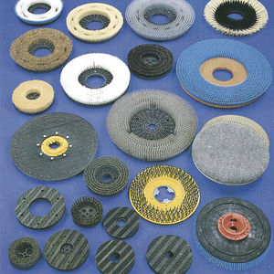 disc brush / cleaning / polishing / steel
