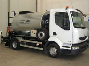 truck-mounted binder sprayer