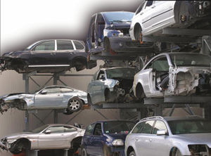 2 levels car lifting