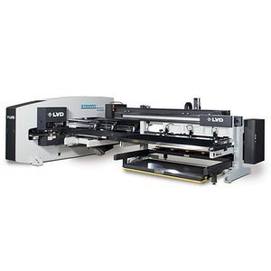 punch press loading and unloading system