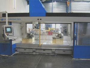 5-axis CNC milling machine / vertical / bridge / with fixed table