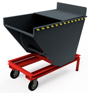 bulk material tilt truck