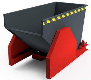 bulk material tilt truck