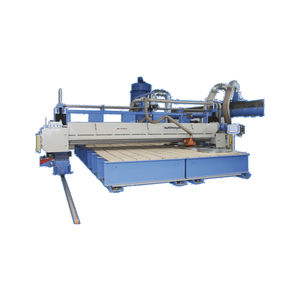 surface grinding machine / for metal sheets / PLC-controlled / large