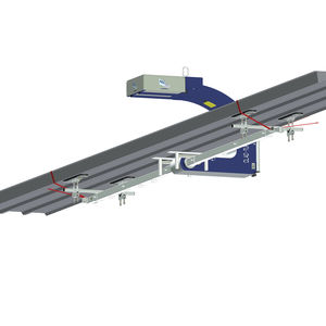 vacuum lifting device for the construction industry / pivoting
