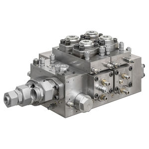 spool hydraulic directional control valve / electro-hydraulic / modular
