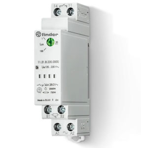 DIN rail light dependant relay