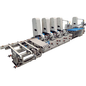 metal polishing machine / tube / automatic / belt