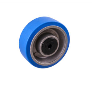 wheel with solid tire