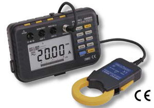 digital clamp meter / portable / AC / DC