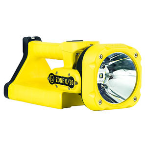 pivoting head hand lamp