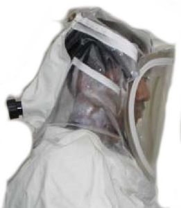 respiratory protective hood