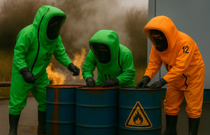 chemical protection coveralls