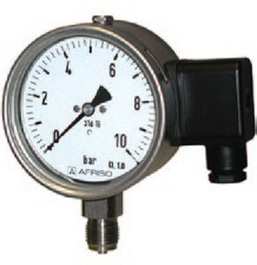 relative pressure transducer / membrane / analog / stainless steel