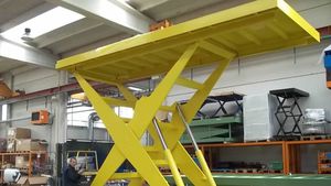 scissor lift table