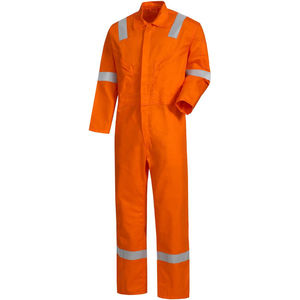 work coveralls / fire-retardant / cotton / medical