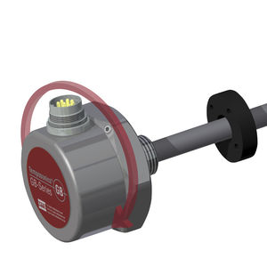linear position sensor / contactless / magnetostrictive / analog
