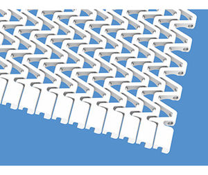 smooth conveyor belt / modular / POM / for the food industry