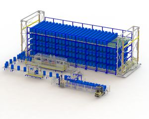 vertical automatic storage system